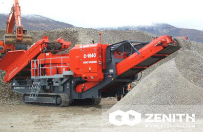 Tracked Mobile Cone Crushing Plant
