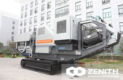 Tracked Mobile Jaw Crushing Plant