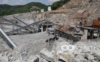 Limestone Stone Crushing Plant